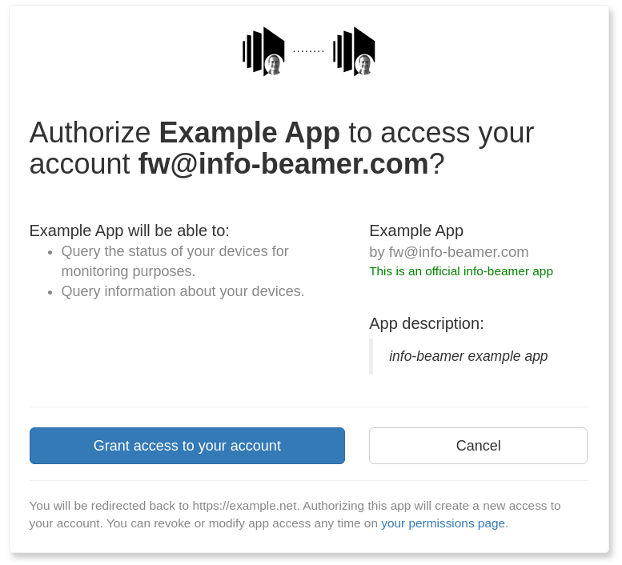 OAuth consent screen