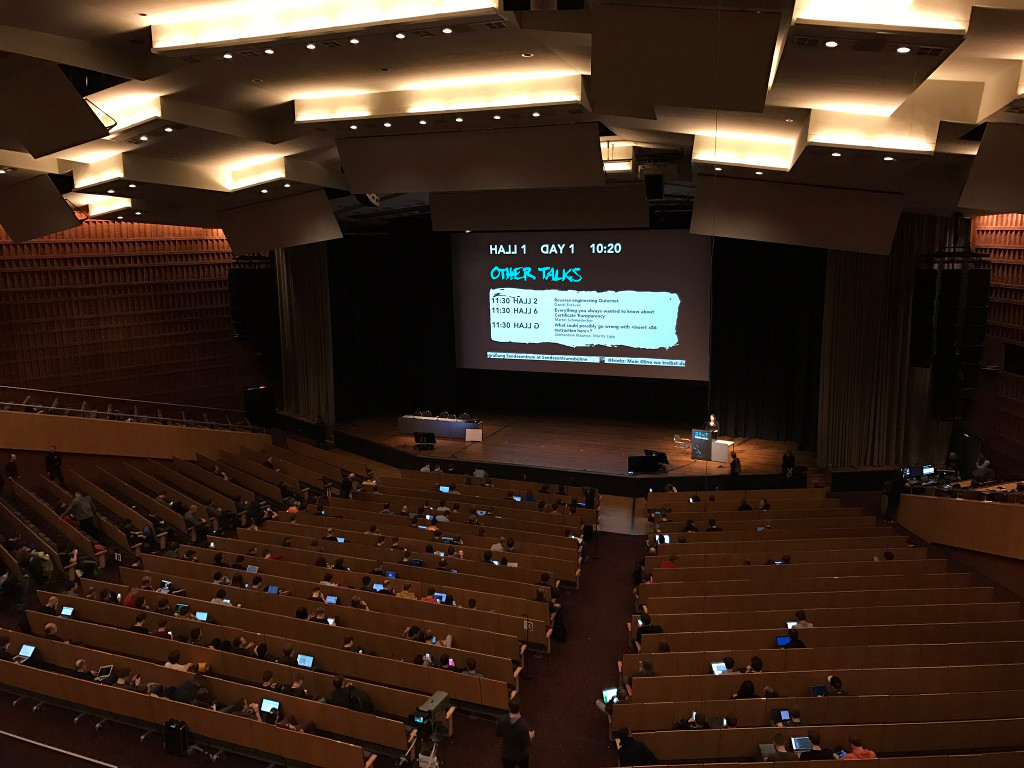 The setup at 33c3