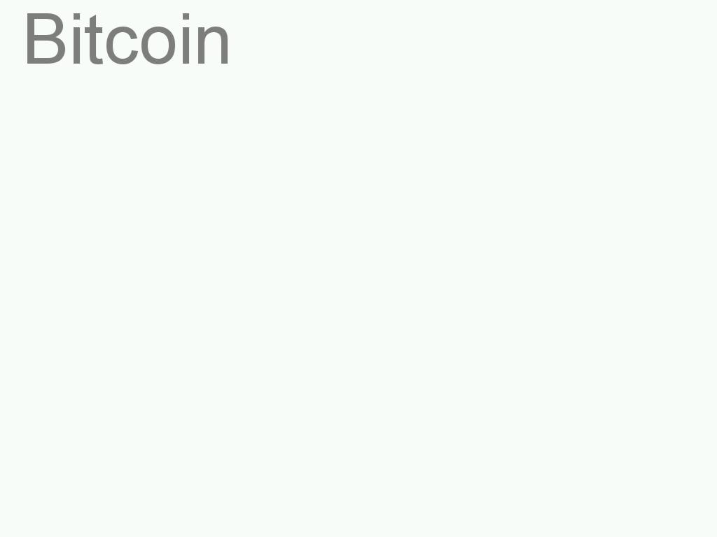 Empty bitcoin ticker