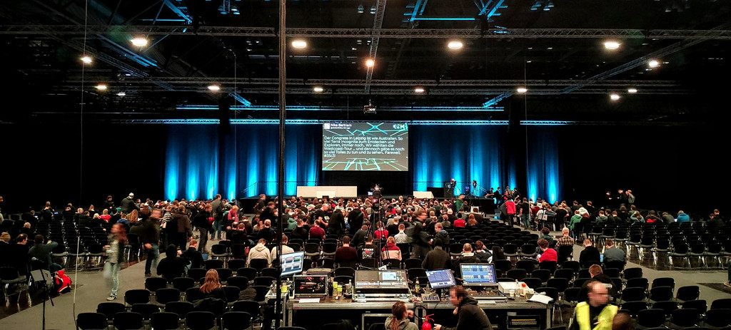 The setup at 35c3